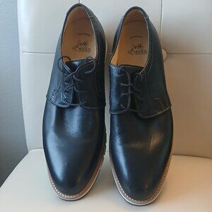 JOHNSTON & MURPHY black leather Upton shoes Size 13M